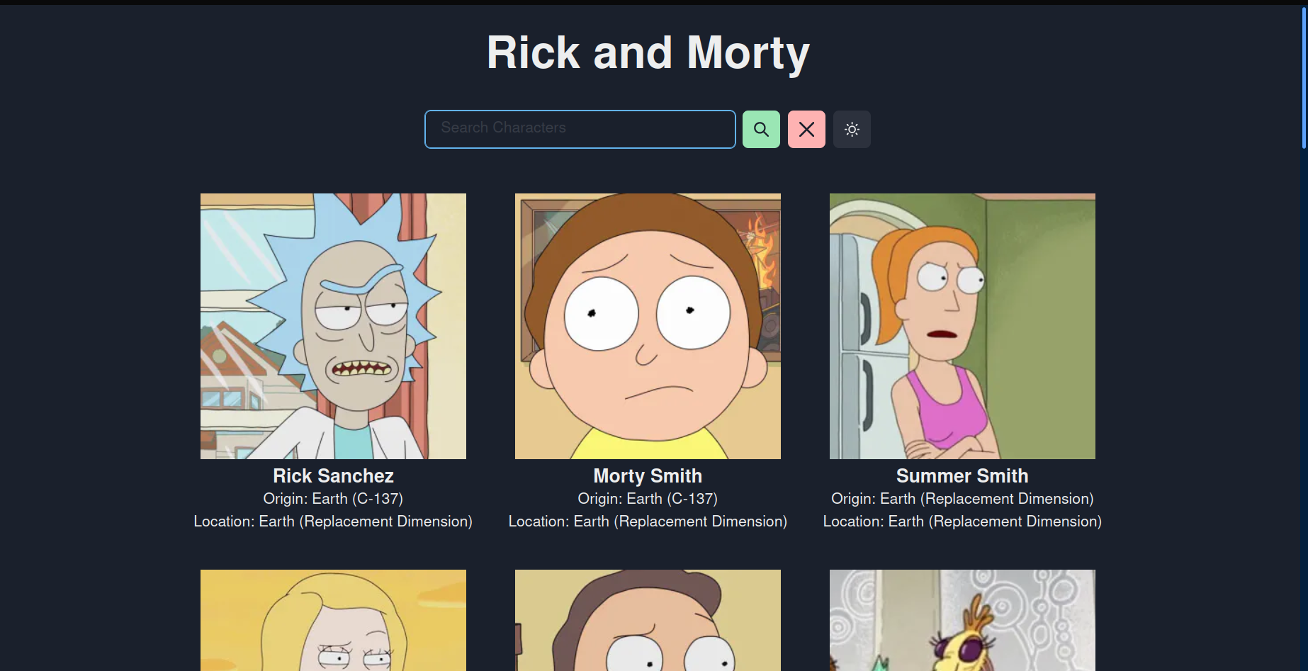 Rick and Morty